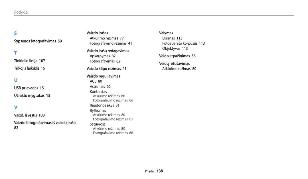 Samsung EC-WB50FZBPWE2 manual Atkūrimo režimas Ekranas Fotografavimo režimas, Objektyvas, Apkarpymas, Fotografavimas 