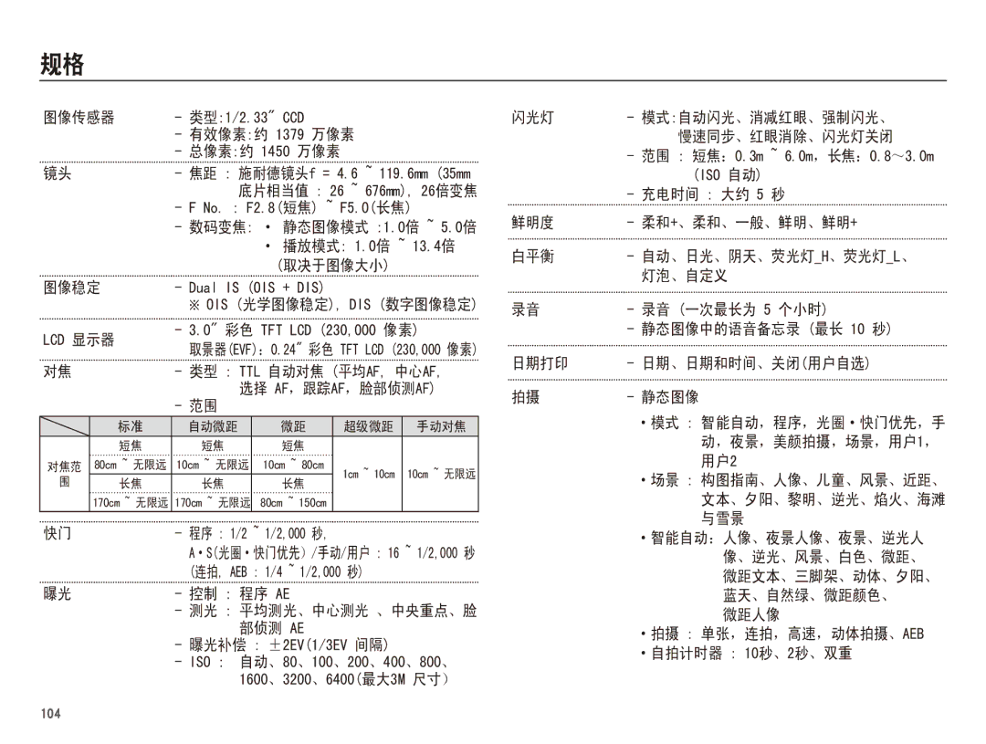 Samsung EC-WB5500BPBIT, EC-WB5500BPAE1, EC-WB5500BPBE3, EC-WB5500BPBE2 manual  