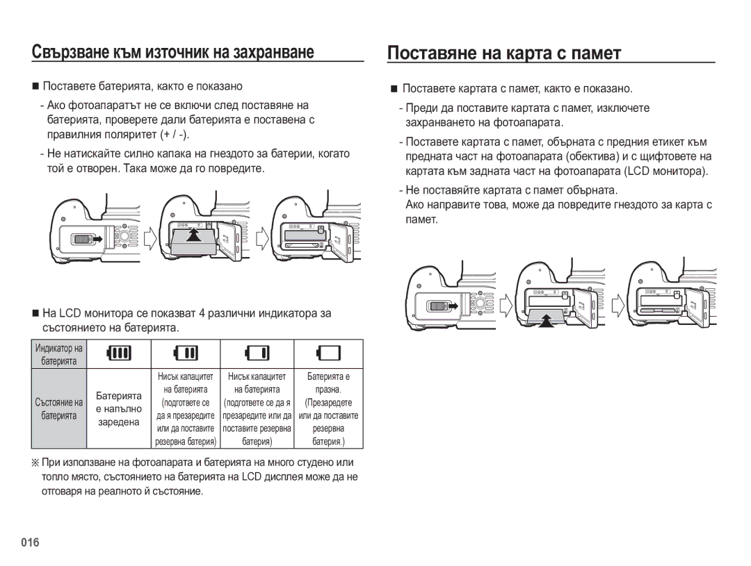 Samsung EC-WB5500BPBE3 manual Ɉɨɫɬɚɜɹɧɟ ɧɚ ɤɚɪɬɚ ɫ ɩɚɦɟɬ, ɧɚɩɴɥɧɨ 