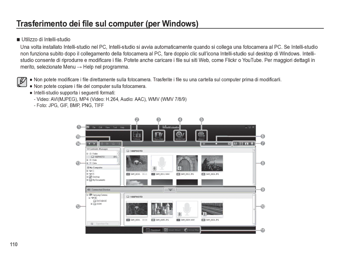 Samsung EC-WB5500BPBIT manual 110 