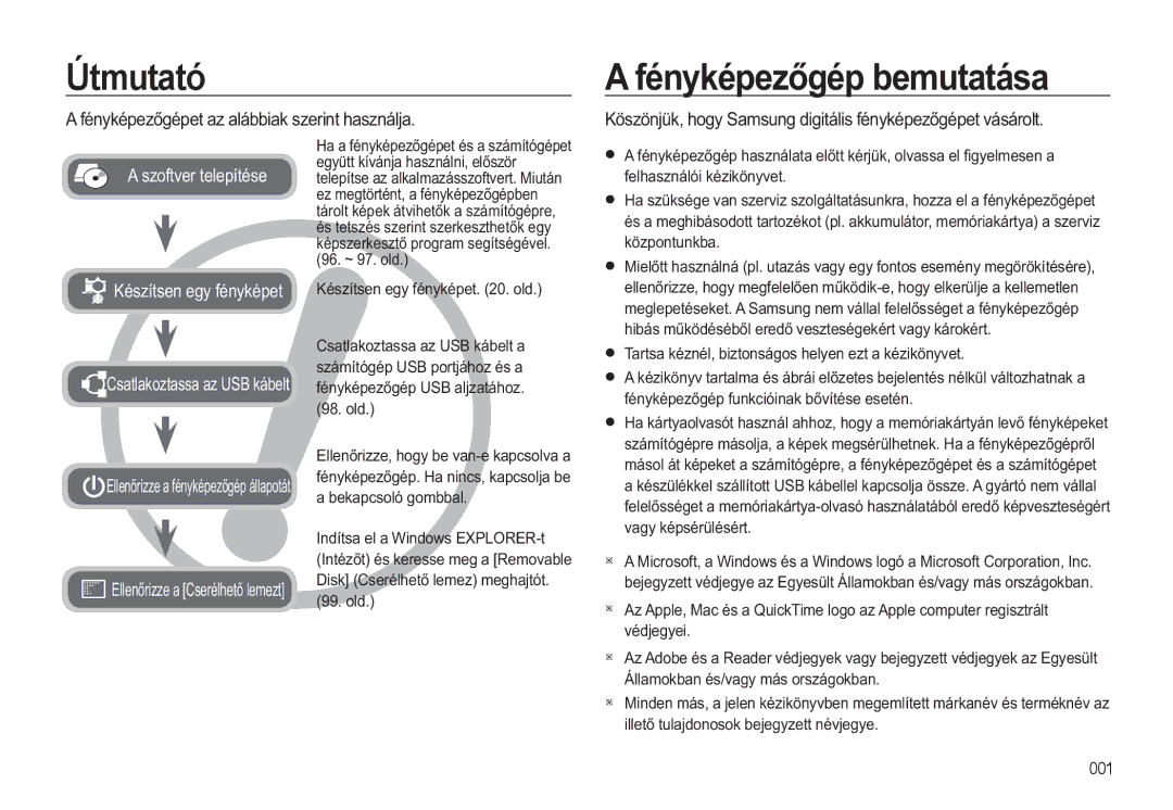 Samsung EC-WB550ABP/E3, EC-WB550BBP/IT, EC-WB550ABP/IT Útmutató, $IpQ\NpSHĘJpSHWDDOiEELDNVHULQWKDVQiOMD, Nsrqwxqned 