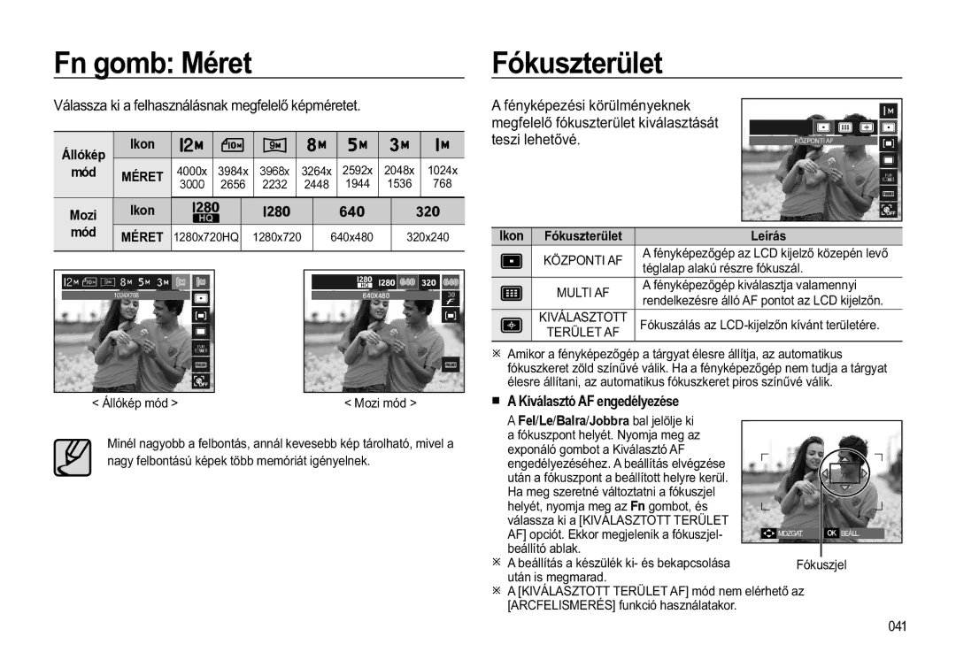 Samsung EC-WB550ABP/E3 YnxvwhuOhw, $IpQ\NpSHpVLNUOPpQ\HNQHN, PHJIHOHOĘIyNXVWHUOHWNLYiODVWiViW, WHVLOHKHWĘYp 