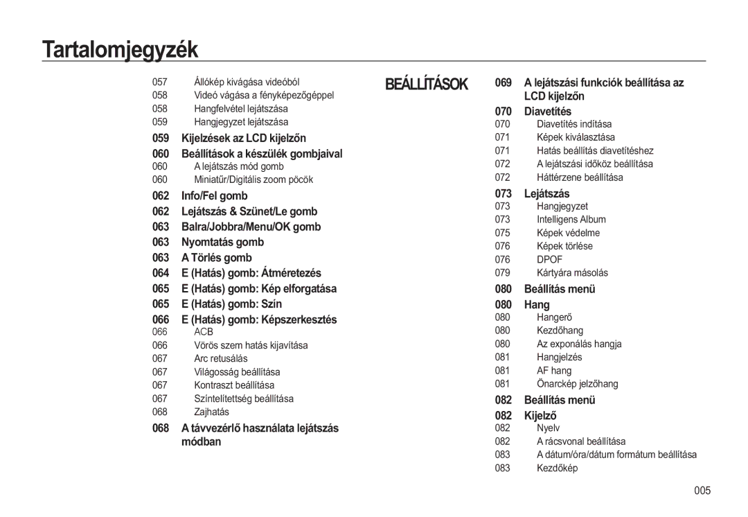 Samsung EC-WB550ABP/E3, EC-WB550BBP/IT, EC-WB550ABP/IT, EC-WB550BBP/E3 manual Ë7È62 