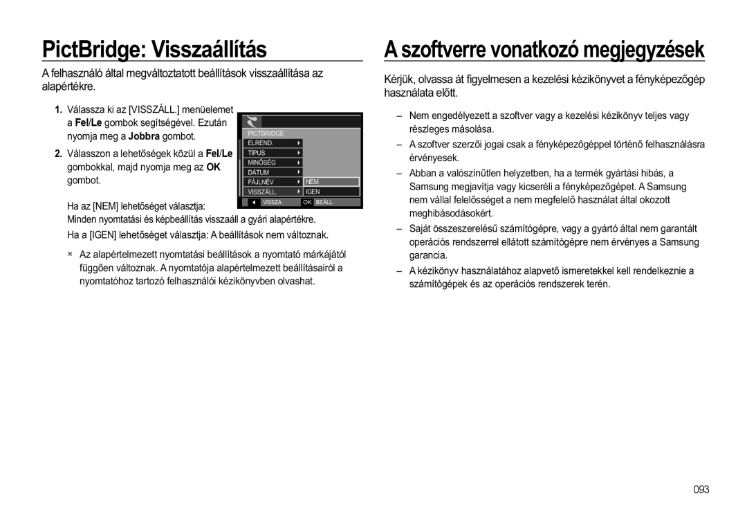 Samsung EC-WB550ABP/E3 manual KDVQiODWDHOĘWW, Jdudqfld, +DD,*1@OHKHWĘVpJHWYiODVWMD$EHiOOtWiVRNQHPYiOWRQDN 