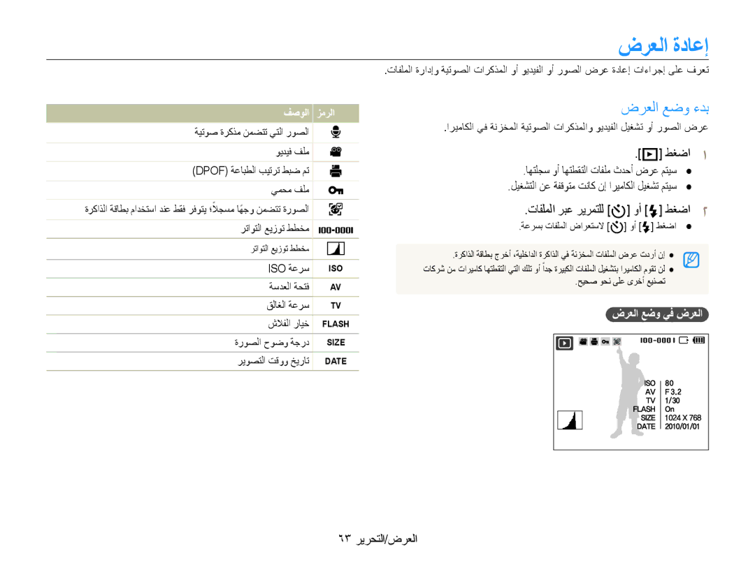 Samsung EC-WB600ZDPNME manual Νήﻌﻟا ةدﺎﻋإ, Νήόϟϊοϭ˯ΪΑ, P@ςϐο Ȉ, ΕΎϔϠϤϟήΒϋήϳήϤΘϠϟt@ϭF@ςϐο ȉ, ˿˼ ήϳήΤΘϟνήόϟ 