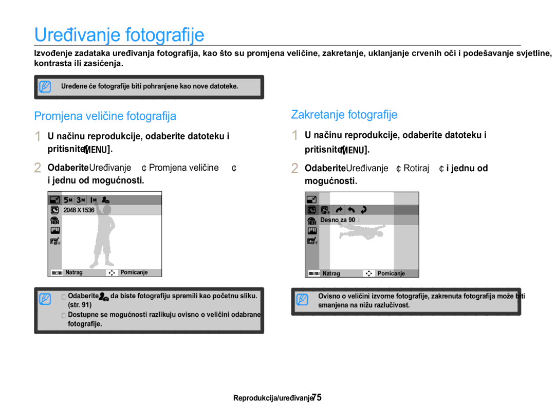 Samsung EC-WB650ZBPAE3 8UHÿLYDQMHIRWRJUD¿MH, 3URPMHQDYHOLþLQHIRWRJUD¿MD=DNUHWDQMHIRWRJUD¿MH, MHGQXRGPRJXüQRVWL 