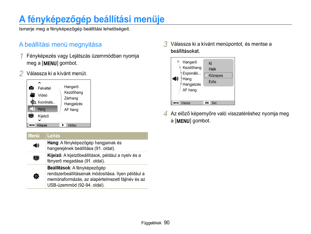 Samsung EC-WB650ZBPBE2 manual $IpQ\NpSHĘJpSEHiOOtWiVLPHQMH, $EHiOOtWiVLPHQPHJQ\LWiVD, 9iODVVDNLDNtYiQWPHQW 