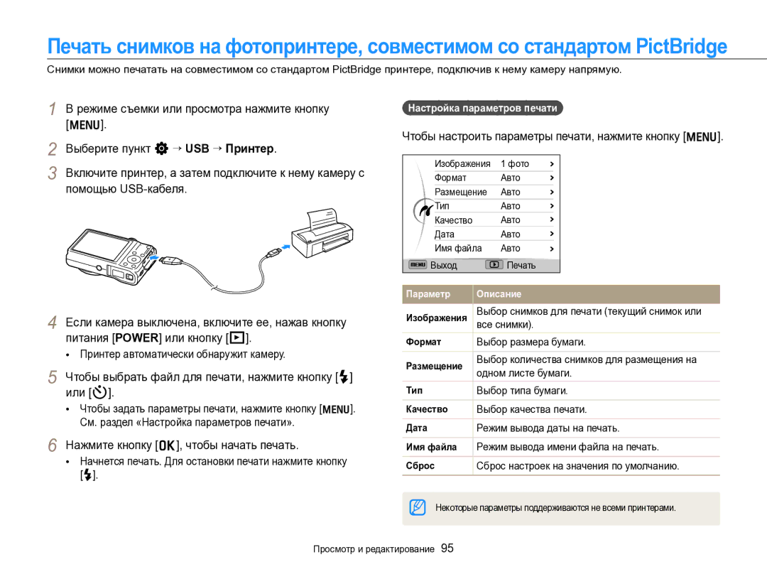 Samsung EC-WB700ZBPBE2 manual Чтобы выбрать файл для печати, нажмите кнопку F или t, Нажмите кнопку o, чтобы начать печать 