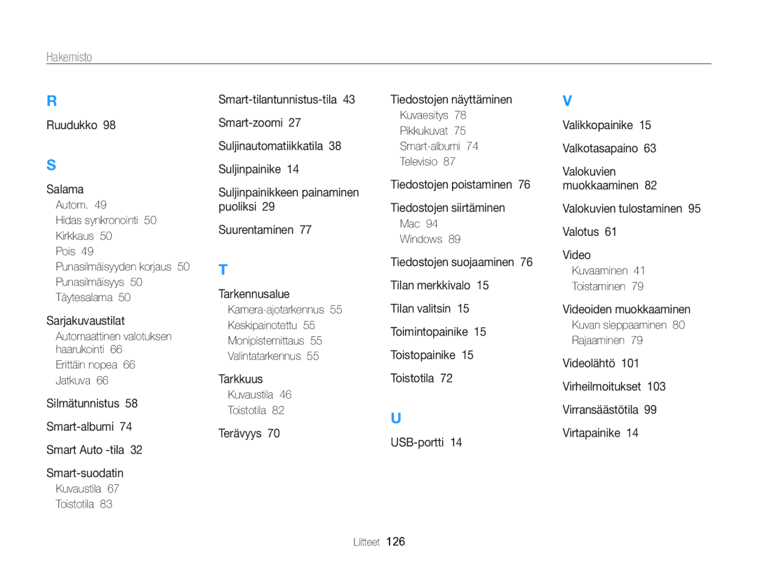 Samsung EC-WB700ZBPBE2 Erittäin nopea 66 Jatkuva, Kuvaesitys Pikkukuvat Smart-albumi Televisio, Kuvaaminen Toistaminen 