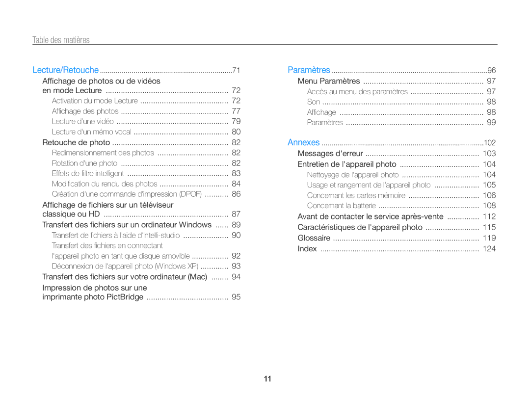 Samsung EC-WB700ZDPBZA, EC-WB700ZBPBE1 manual Afﬁchage de ﬁchiers sur un téléviseur 