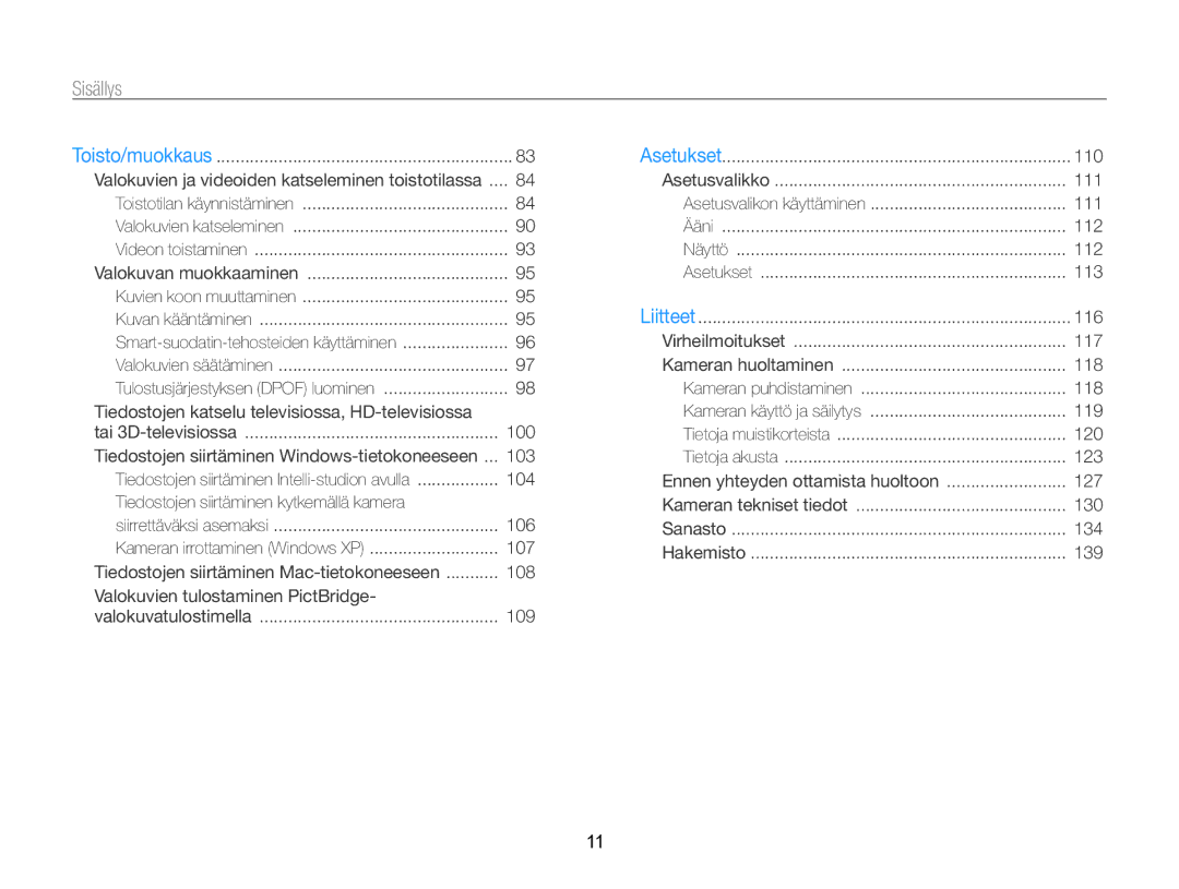 Samsung EC-WB750ZBPBE2 manual Tiedostojen katselu televisiossa, HD-televisiossa 