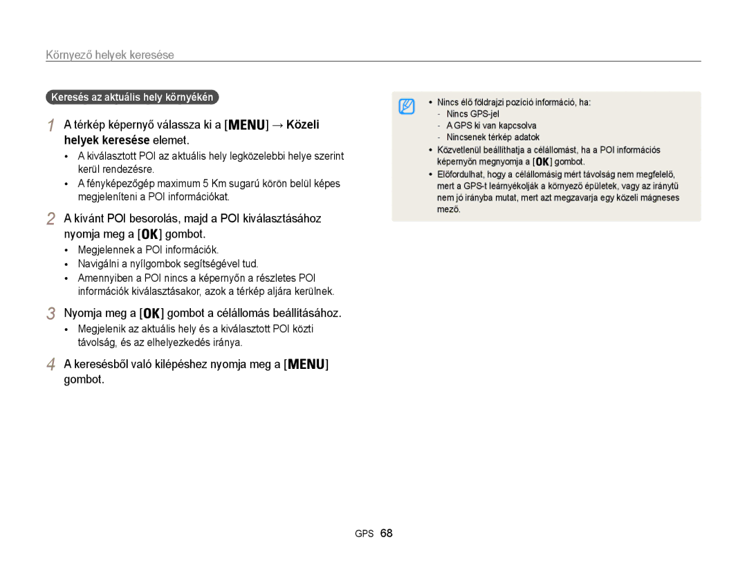 Samsung EC-WB850FBPBE3, EC-WB855FBDBE3, EC-WB850FBPBE2 manual Mező 