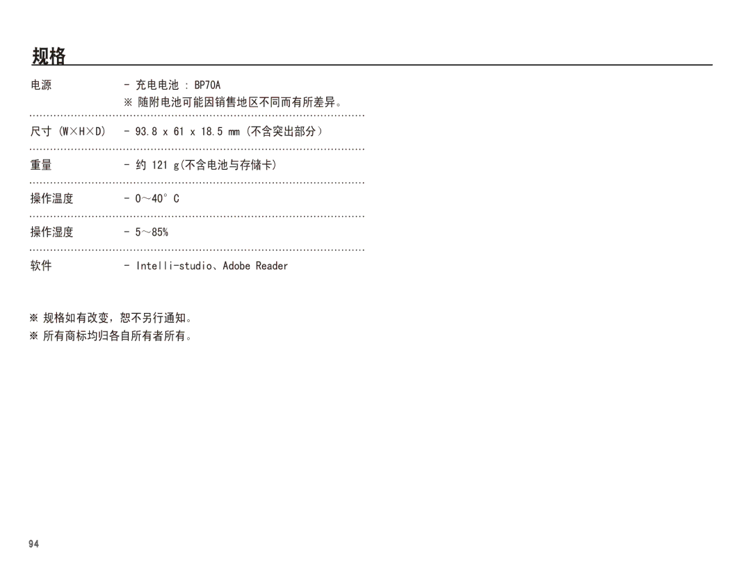 Samsung EC-WP10ZZBPBE3, EC-WP10ZZBPBE1, EC-WP10ZZBPYIT, EC-WP10ZZBPUIT, EC-WP10ZZBPBIT manual  ,QWHOOLVWXGLR $GREH5HDGHU 