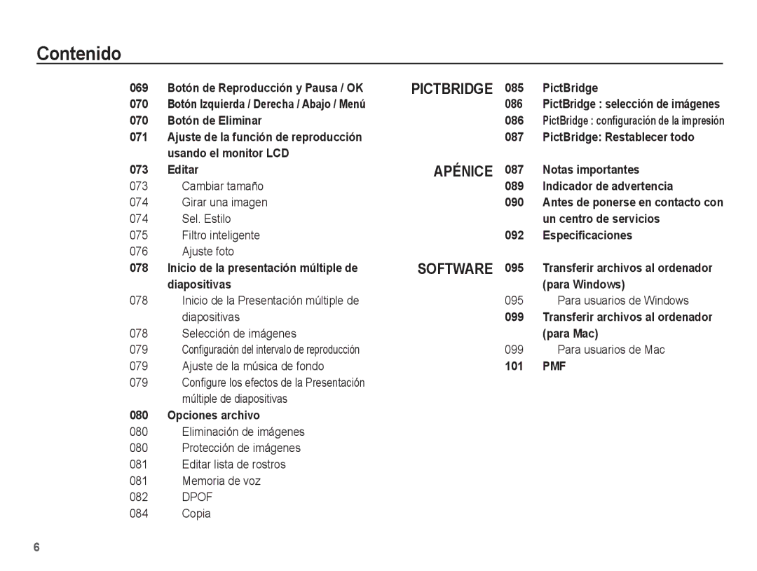 Samsung EC-WP10ZZBPRE1, EC-WP10ZZBPUE1, EC-WP10ZZBPBE1, EC-WP10ZZDPRAS, EC-WP10ZZBPYE1 manual Apénice 