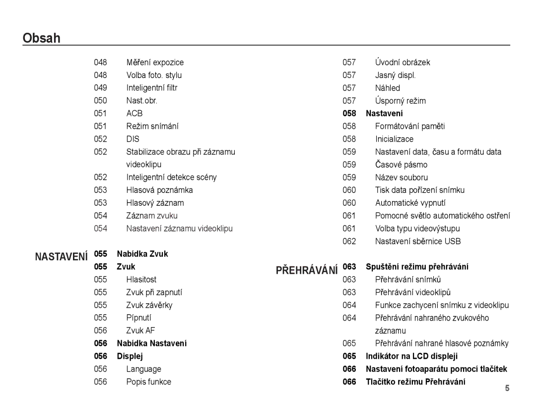 Samsung EC-WP10ZZBPRE3, EC-WP10ZZBPUE3, EC-WP10ZZBPYE3, EC-WP10ZZBPBE3 manual Záznam zvuku, Nastavení záznamu videoklipu 