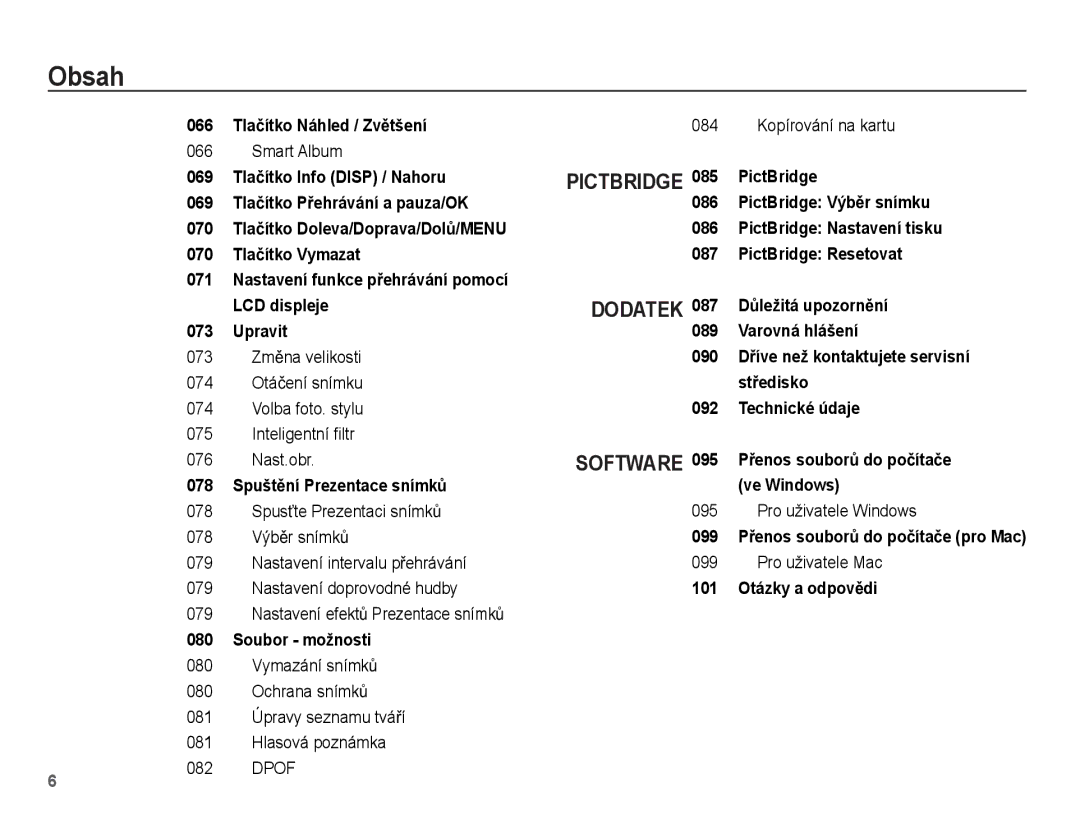 Samsung EC-WP10ZZBPBE3, EC-WP10ZZBPUE3, EC-WP10ZZBPYE3, EC-WP10ZZBPRE3 manual Dodatek 