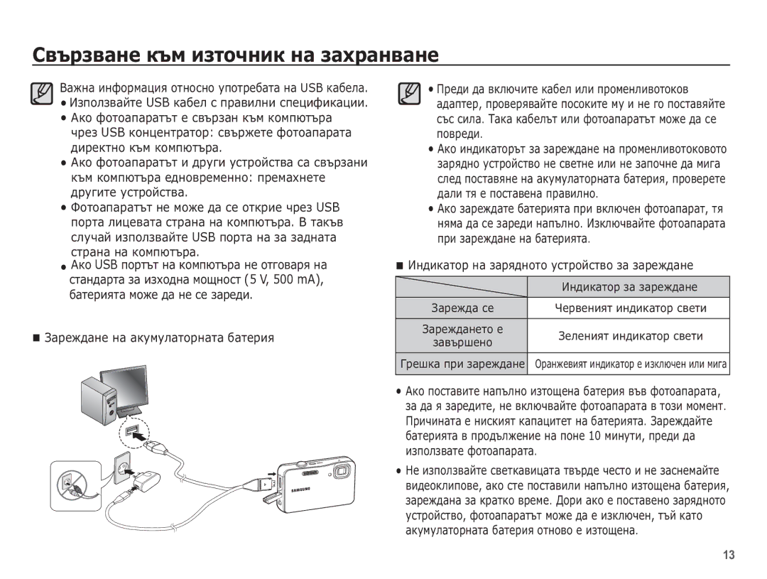 Samsung EC-WP10ZZBPUE3 manual ȘȚȘȈȕȈ ȕȈ ȒȖȔȗȦȚȢȘȈ, ǮȈȘȍȎȌȈȕȍ ȕȈ ȈȒțȔțȓȈȚȖȘȕȈȚȈ ȉȈȚȍȘȐȧ 