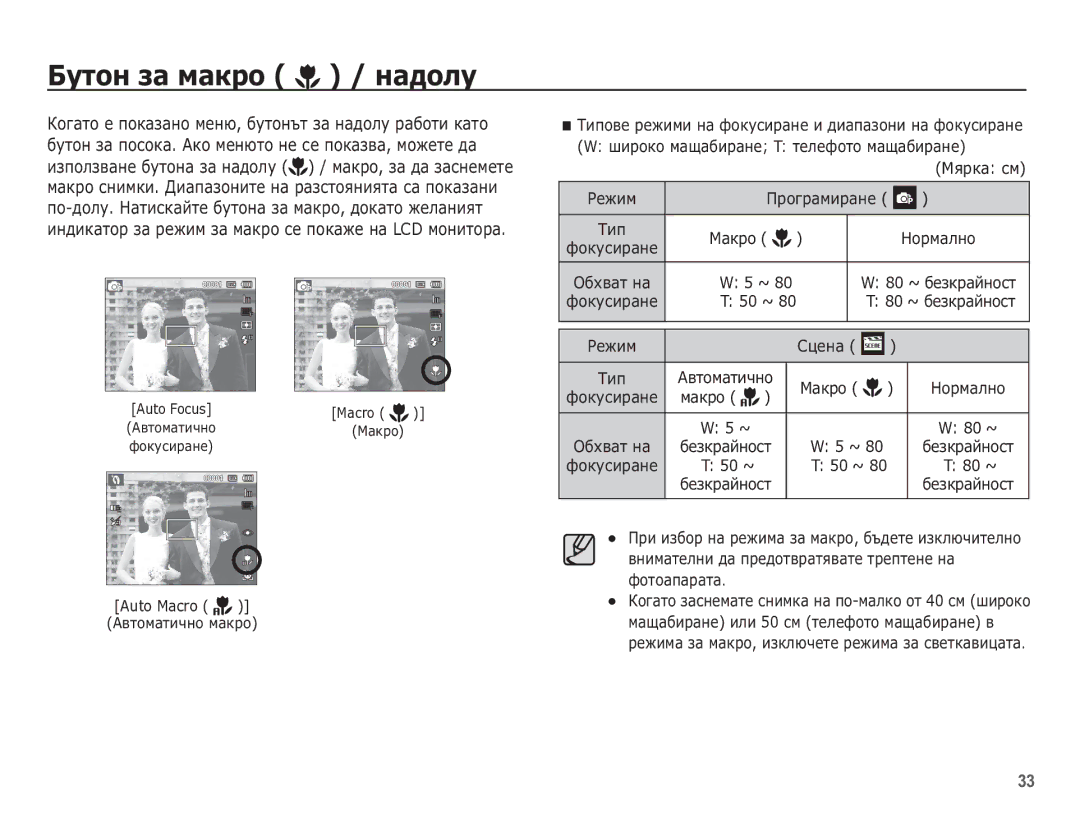 Samsung EC-WP10ZZBPUE3 manual ǨțȚȖȕ ȏȈ Ȕȉȓșȗ / ȕȈȌȖȓț, 50 ~ 