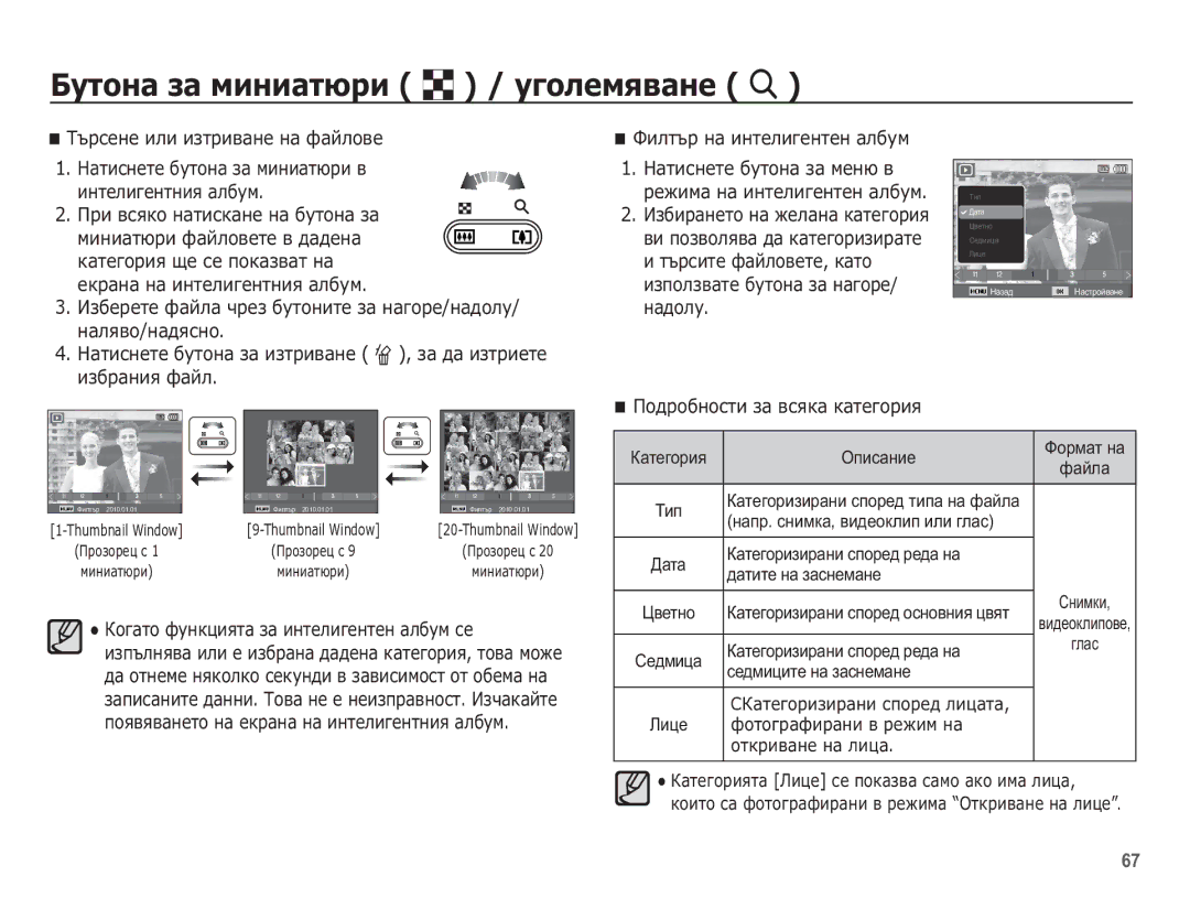 Samsung EC-WP10ZZBPUE3 manual ǨțȚȖȕȈ ȏȈ ȔȐȕȐȈȚȦȘȐ º / țȋȖȓȍȔȧȊȈȕȍ í, ǺȢȘșȍȕȍ ȐȓȐ ȐȏȚȘȐȊȈȕȍ ȕȈ ȜȈȑȓȖȊȍ 