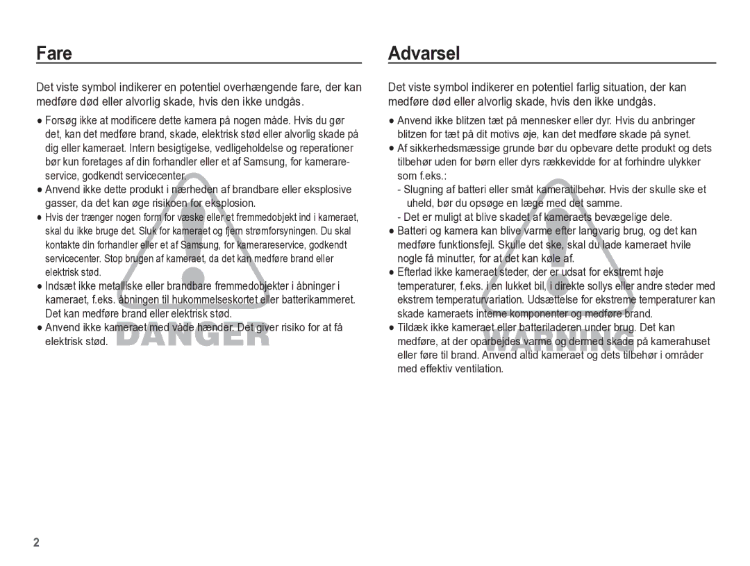 Samsung EC-WP10ZZBPYE2, EC-WP10ZZBPBE2, EC-WP10ZZBPRE2 manual Fare 