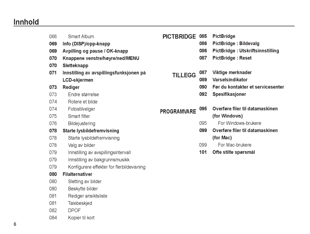 Samsung EC-WP10ZZBPBE2, EC-WP10ZZBPYE2, EC-WP10ZZBPRE2 manual Smart Album, Starte lysbildefremvisning 