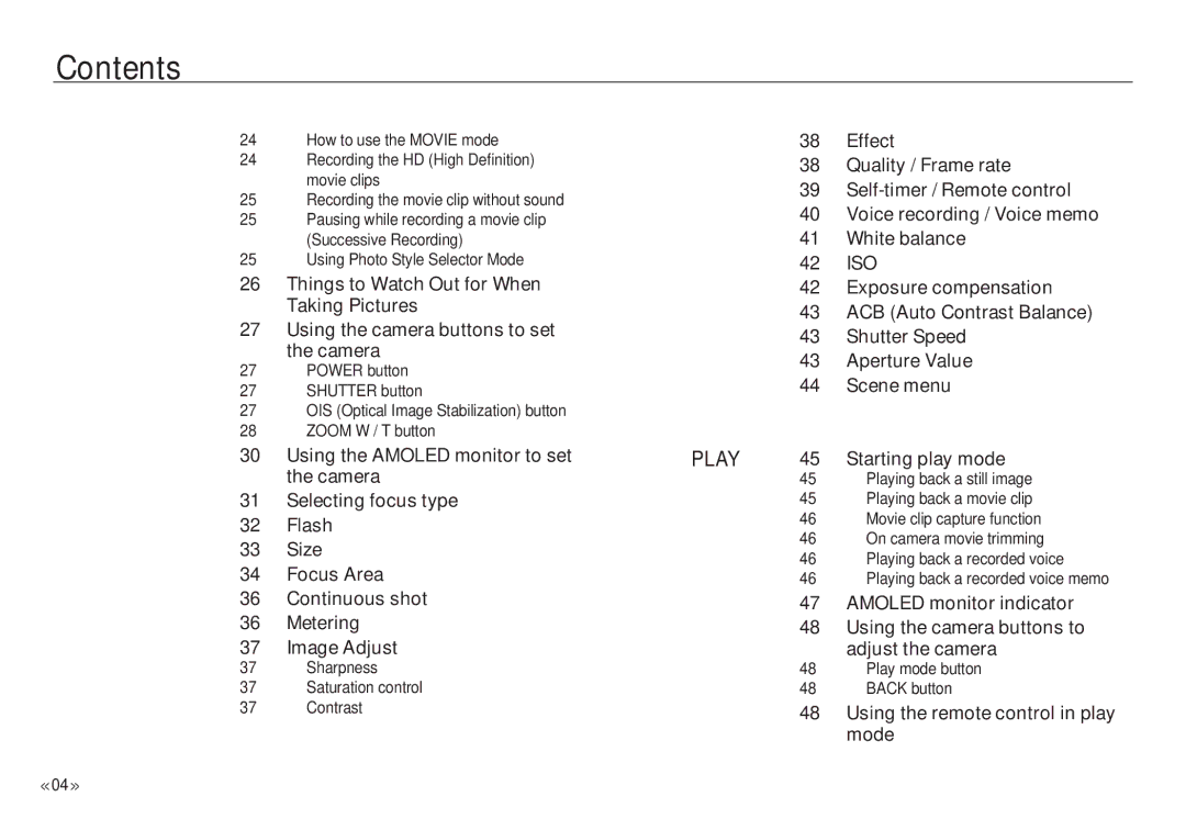 Samsung NV24 HD, ECNV24HBBA manual Playing back a still image, Playing back a movie clip, Movie clip capture function 