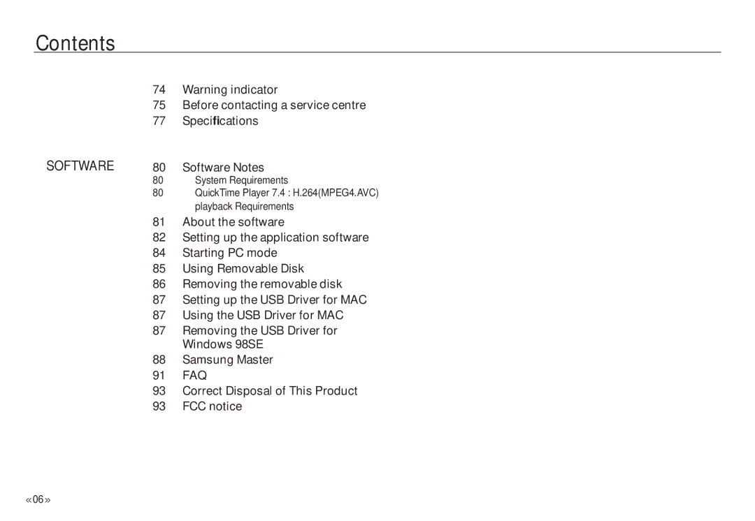 Samsung NV24 HD, ECNV24HBBA manual System Requirements, Playback Requirements 