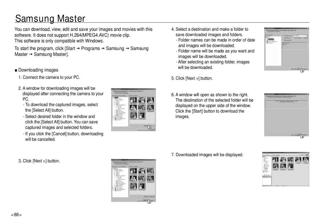 Samsung NV24 HD, ECNV24HBBA manual Samsung Master 