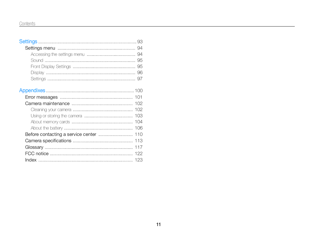 Samsung ECPL170 user manual 100 