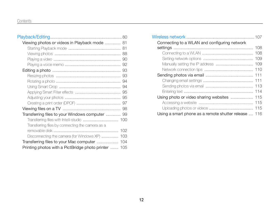 Samsung ECSH100ZBPRUS user manual 