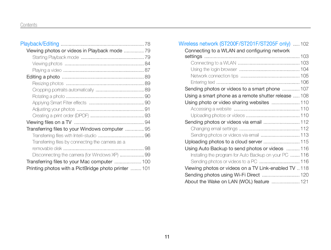 Samsung ECST200FBPLUS user manual 100 