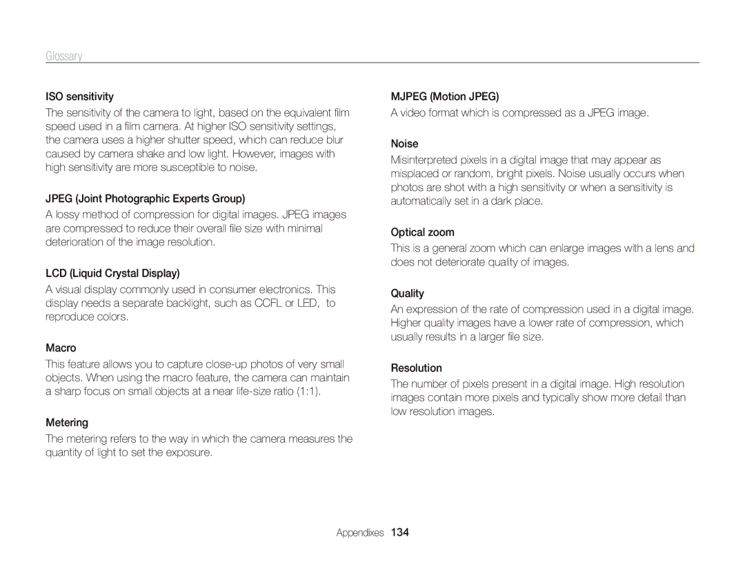 Samsung EC-ST700ZBPBUS, ECST700 user manual ISO sensitivity 