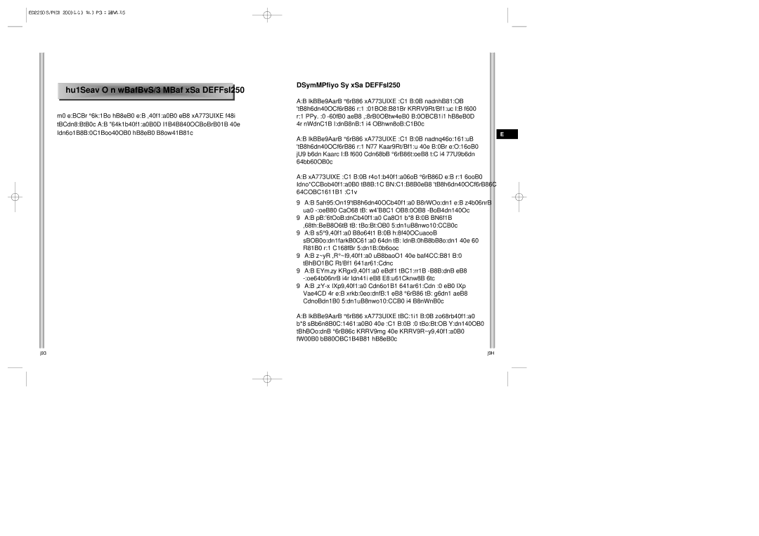 Samsung manual Einführung in die ED2250S/P, Kapitel 1 Überblick über die ED2250S/P 