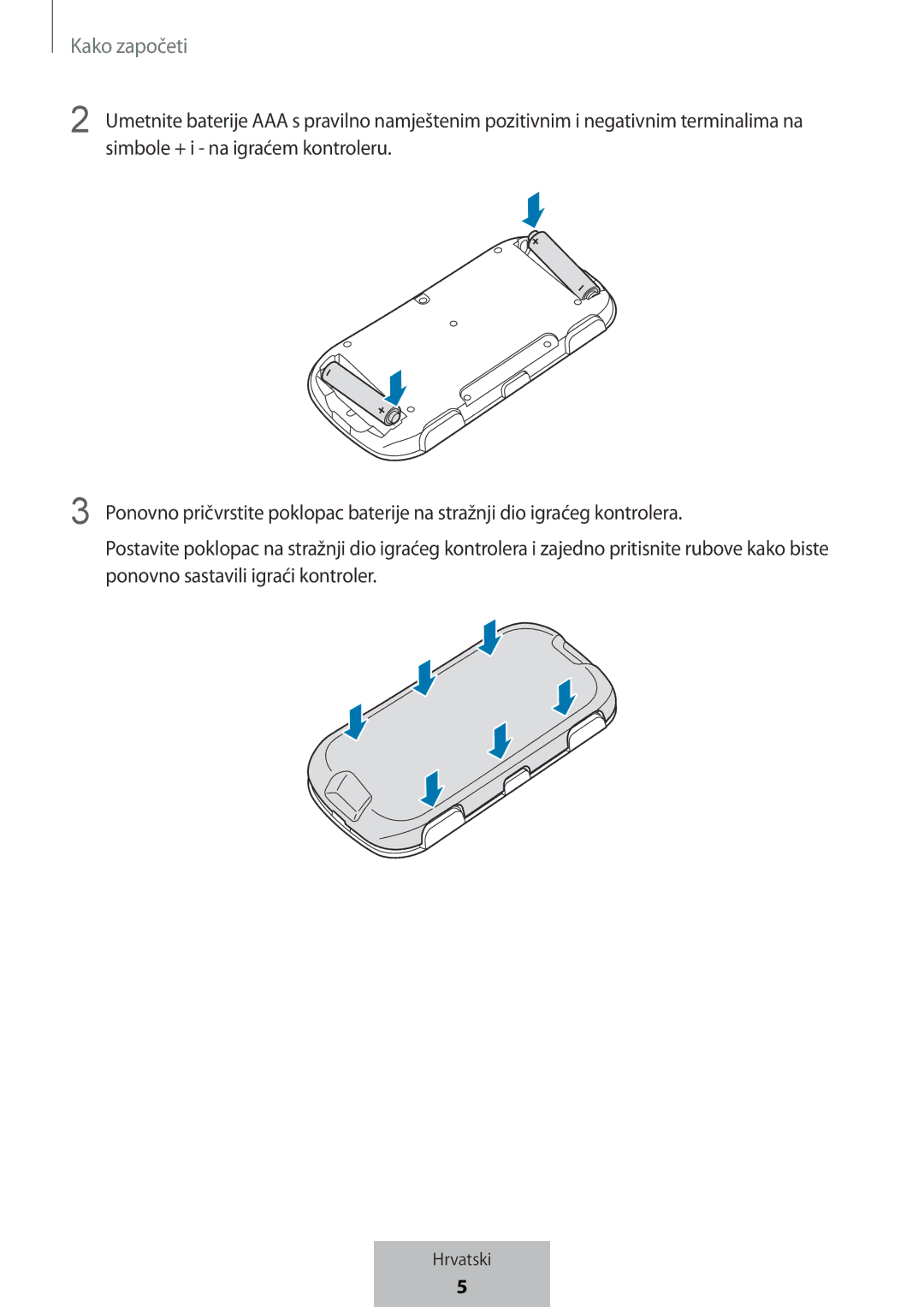 Samsung EI-YP322BBEGWW manual Kako započeti 