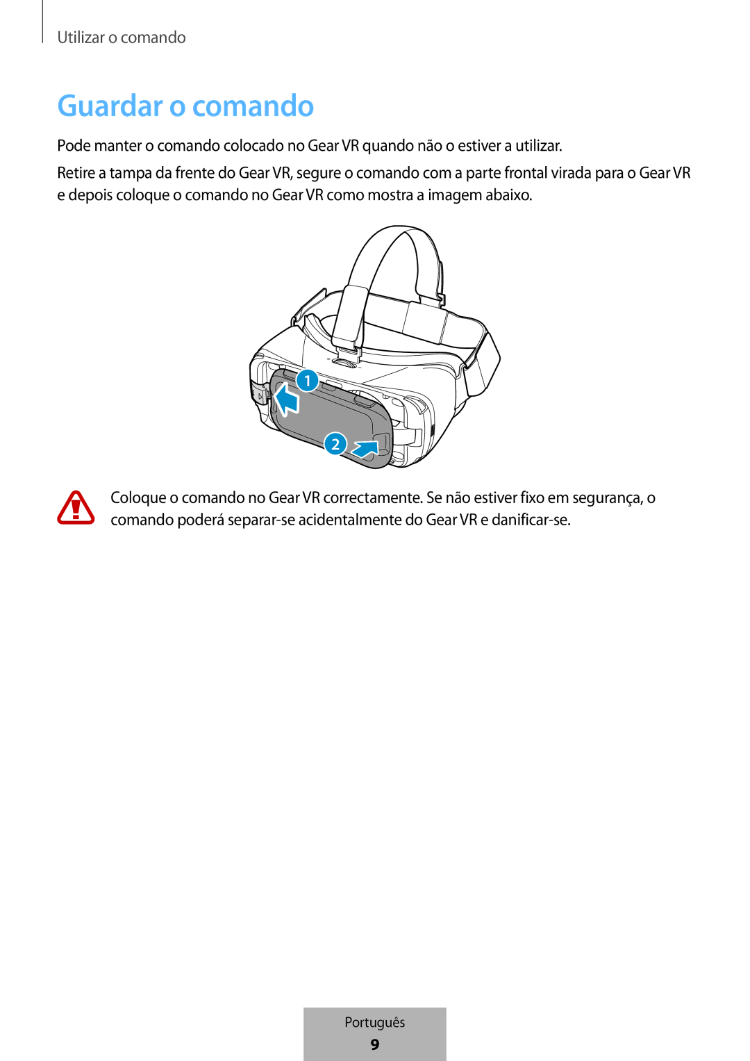 Samsung EI-YP322BBEGWW manual Guardar o comando 