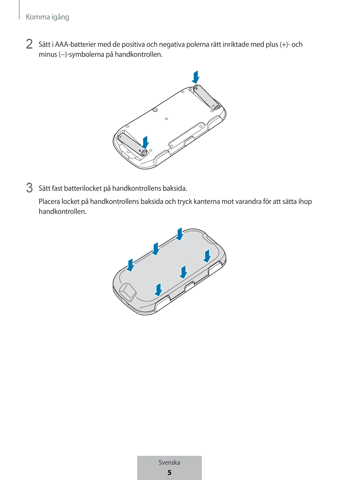 Samsung EI-YP322BBEGWW manual Komma igång 