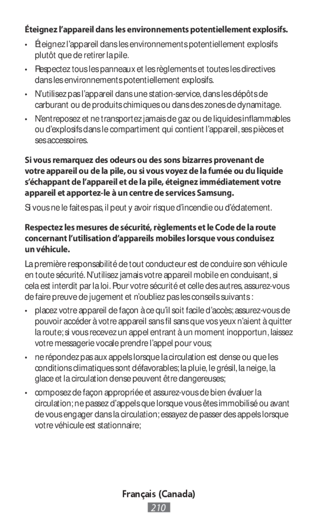 Samsung ET-CG930DBEGRU, EJ-CG930UBEGDE, EJ-CG928MBEGDE, EJ-CG928MFEGDE, EJ-CG930UFEGDE, EJ-CG928MSEGDE manual Français Canada 