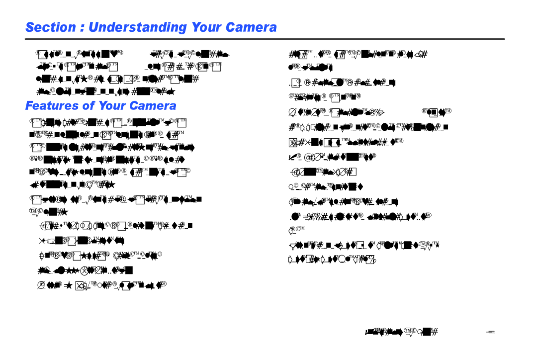 Samsung EK-GC100ZWAATT user manual Understanding Your Camera, Features of Your Camera 