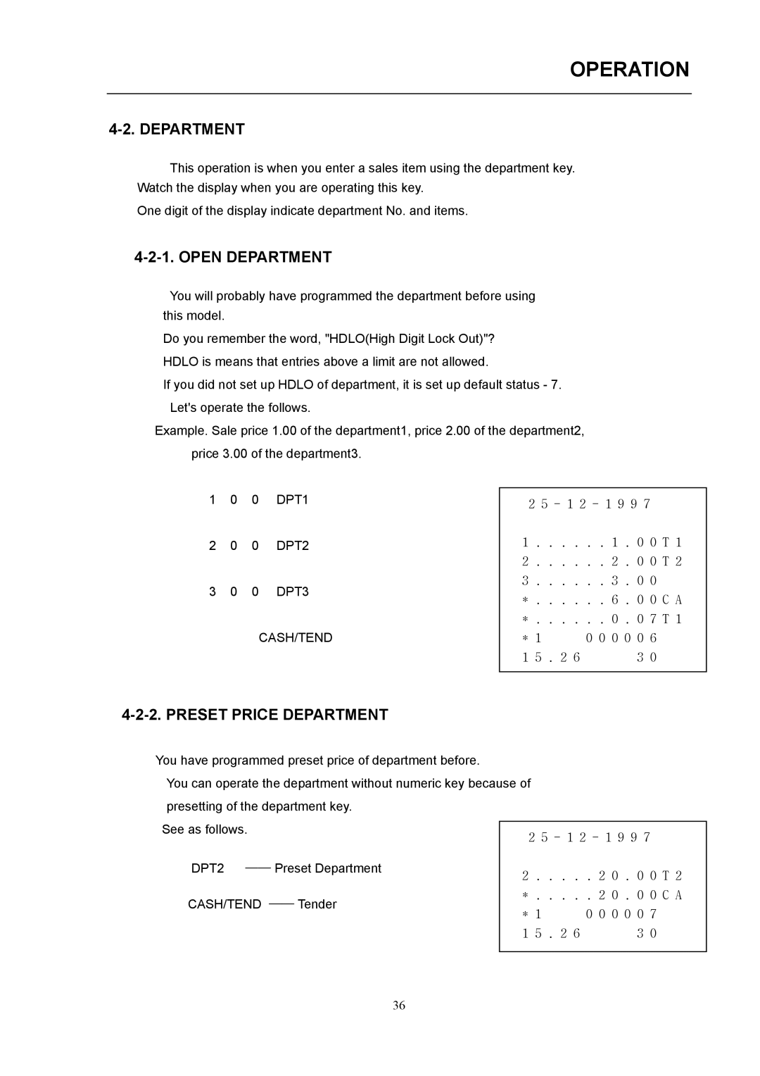 Samsung electronic cash register manual 1 2 1 9 9 