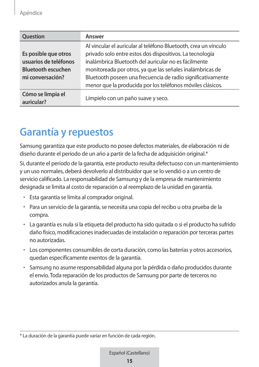 Samsung EO-MG920BBEGRU Privado solo entre estos dos dispositivos. La tecnología, Mi conversación?, Es posible que otros 