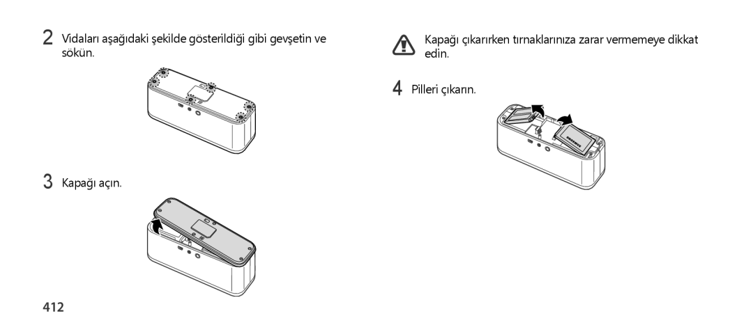 Samsung EO-SG900DLEGRU, EO-SG900DSEGWW, EO-SG900DREGWW, EO-SG900DBEGWW, EO-SG900DLEGWW, EO-SG900DSEDWW, EO-SG900DREDWW manual 412 