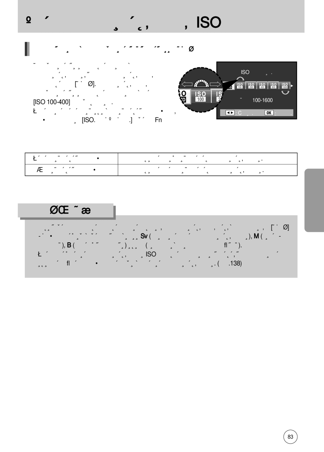 Samsung ER-GX10ZBBD/FR manual ˜Û‚Òú‚Ëúâî¸Ìóòúë, Íó„‰‡ ˜Û‚Òú‚Ëúâî¸Ìóòú¸, Èó‚Âìëúâ Ôââ‰Ìëè Ëîë Á‡‰Ìëè Òâîâíúó ‚˚·Ó‡ 