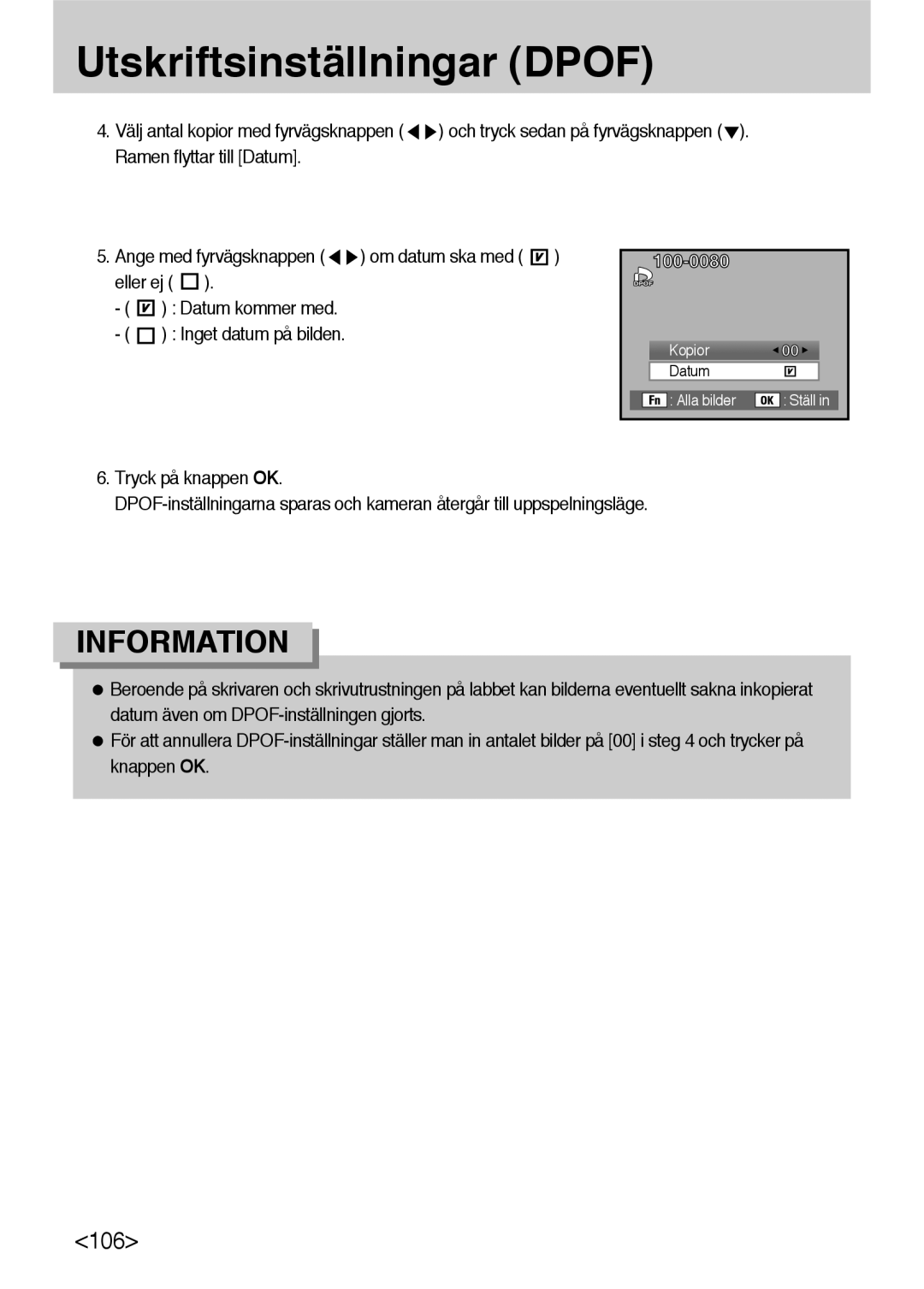 Samsung ER-GX10ZBBB/DE, ER-GX10ZBBB/SE, ER-GX10ZBBH/DE, ER-GX10ZBBA/DK manual 106 