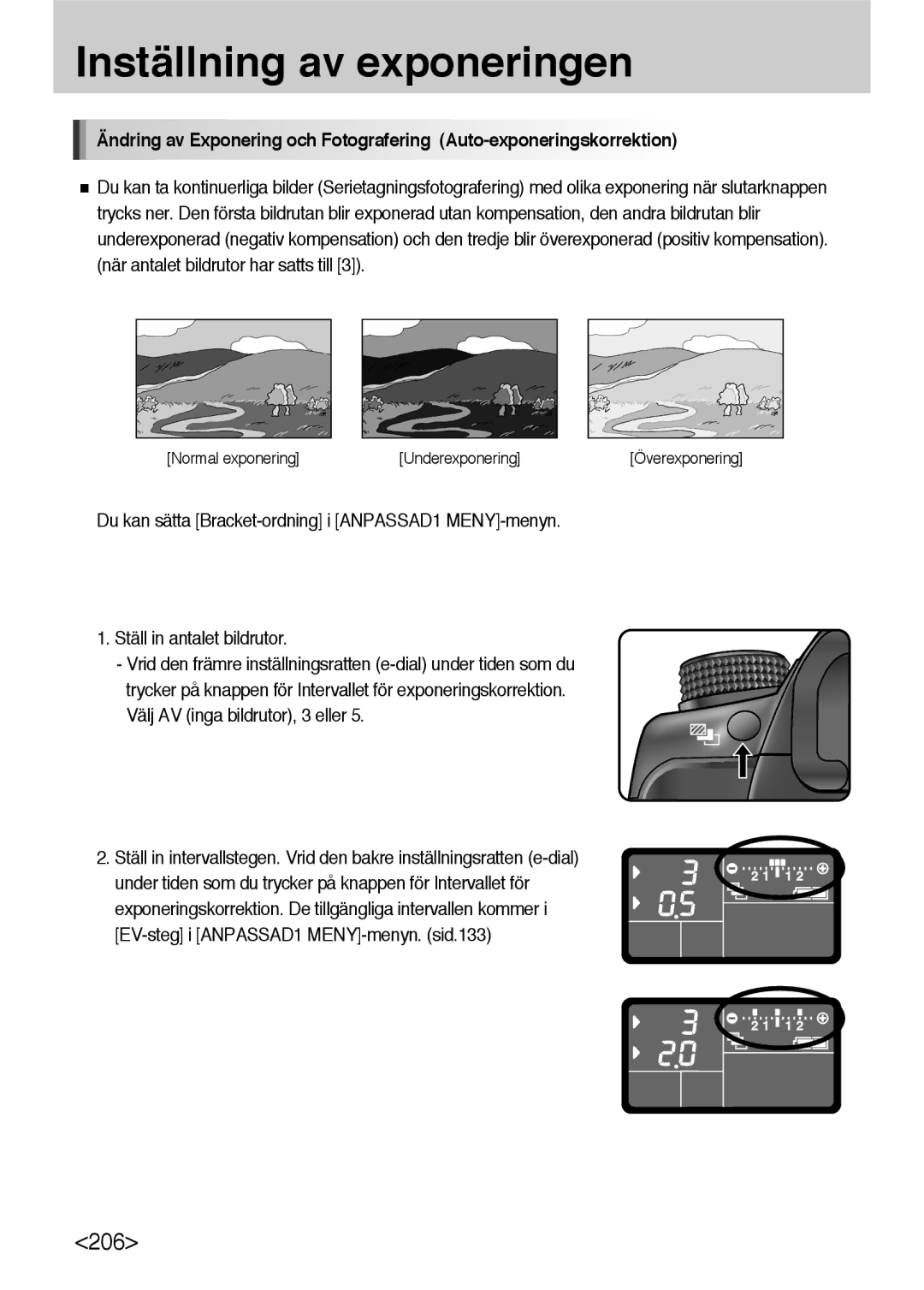 Samsung ER-GX10ZBBB/DE, ER-GX10ZBBB/SE, ER-GX10ZBBH/DE, ER-GX10ZBBA/DK manual 206 