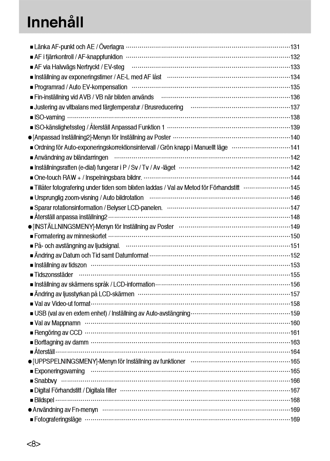 Samsung ER-GX10ZBBH/DE, ER-GX10ZBBB/SE, ER-GX10ZBBA/DK, ER-GX10ZBBB/DE manual 141, 145 