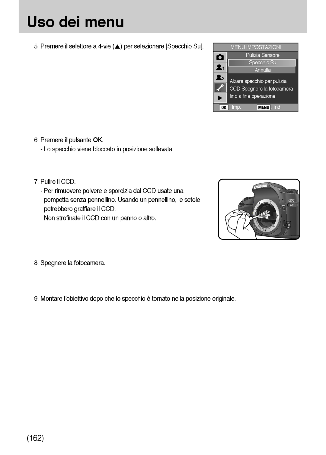 Samsung ER-GX10ZBBB/IT, ER-GX10ZBBH/DE, ER-GX10ZBBB/DE, ER-GX10ZBBD/IT, ER-GX10ZBBB/E1, ER-GX10ZBBA/IT, ER-GX10ZBBC/IT manual 162 