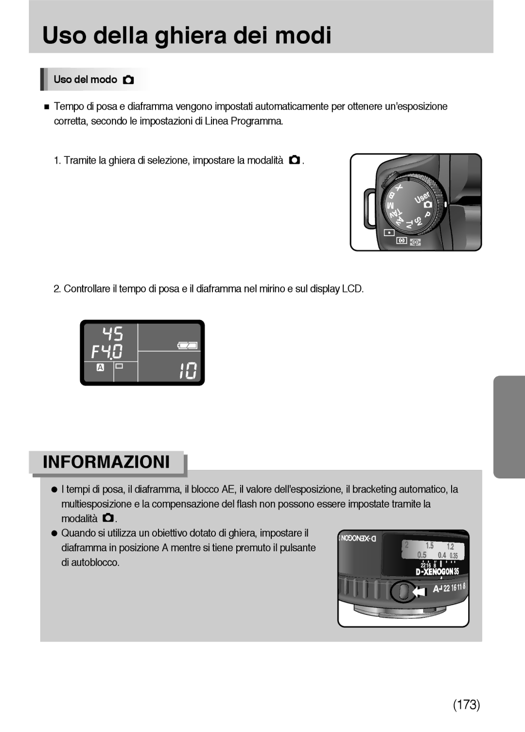 Samsung ER-GX10ZBBC/IT, ER-GX10ZBBH/DE, ER-GX10ZBBB/DE, ER-GX10ZBBB/IT, ER-GX10ZBBD/IT, ER-GX10ZBBB/E1 manual Uso del modo 