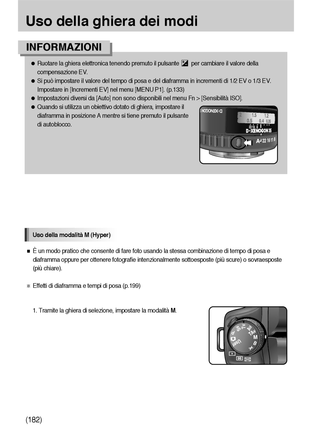 Samsung ER-GX10ZBBB/DE, ER-GX10ZBBH/DE, ER-GX10ZBBB/IT, ER-GX10ZBBD/IT, ER-GX10ZBBB/E1 manual Uso della modalità M Hyper 