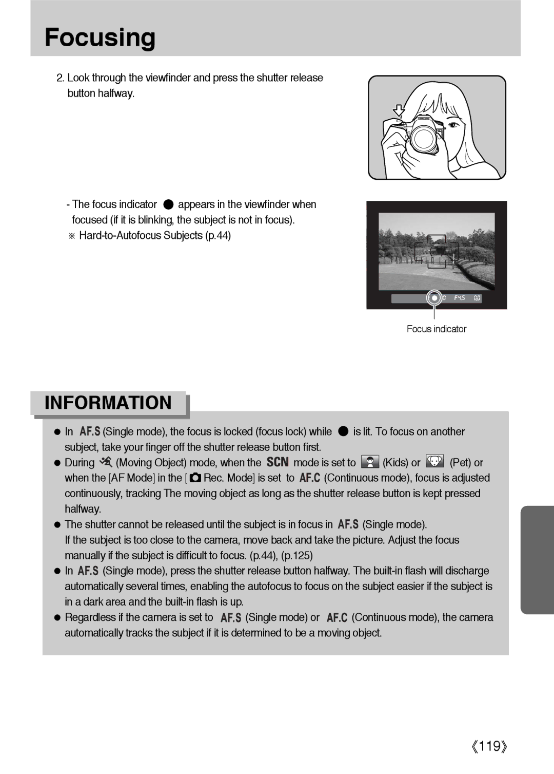 Samsung ER-GX1LZBBA/E1, ER-GX1LZBBA/FR, ER-GX1LZBAA, ER-GX1LZBAB, ER-GX1LZBBA/US, ER-GX1LZBBA/GB, ER-GX1LZBBA/NL manual 119 