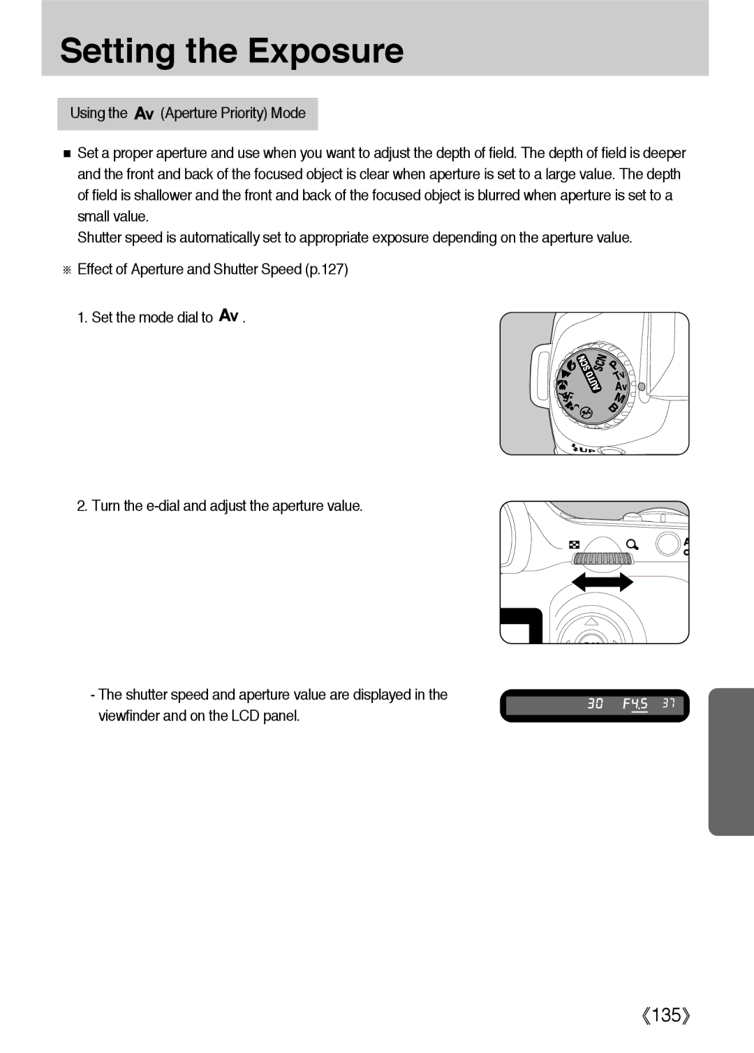 Samsung ER-GX1LZBAB, ER-GX1LZBBA/FR, ER-GX1LZBBA/E1, ER-GX1LZBAA, ER-GX1LZBBA/US, ER-GX1LZBBA/GB, ER-GX1LZBBA/NL manual 135 